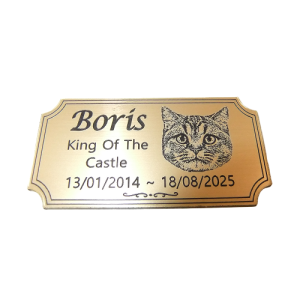 RECTANGLE PLAQUE WITH PHOTO