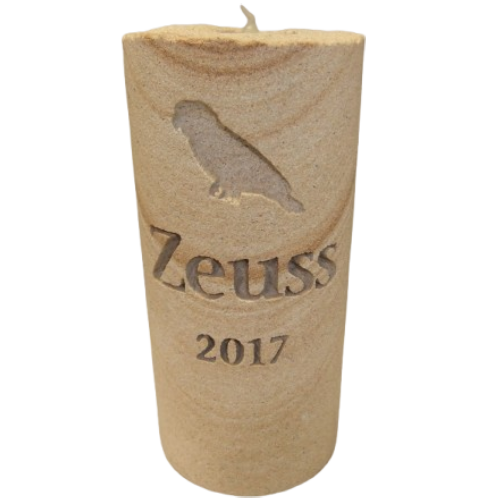 TINY PET SANDSTONE CANDLE “Holds Ashes’