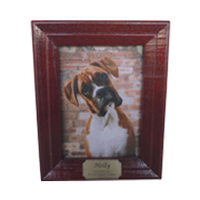 PREMIUM 9: CREMATION – SOLID TIMBER FRAME STAINED IN ROSEWOOD- Small & Medium OUT OF STOCK