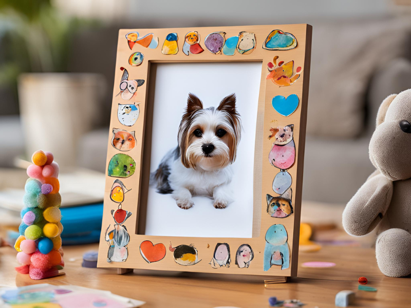 Creating a Pet Memorial Photo Frame with Kids: A Fun and Heartfelt Project